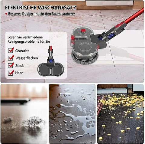 Dyson PowerScrub Floor Kit: Elektrischer Moppkopf mit Wassertechnologie