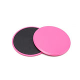 2PCS Fitness Disc Übung Schiebe Platte Für Yoga Gym Bauch Core-Training