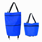 2 In 1 Faltbarer Einkaufswagen